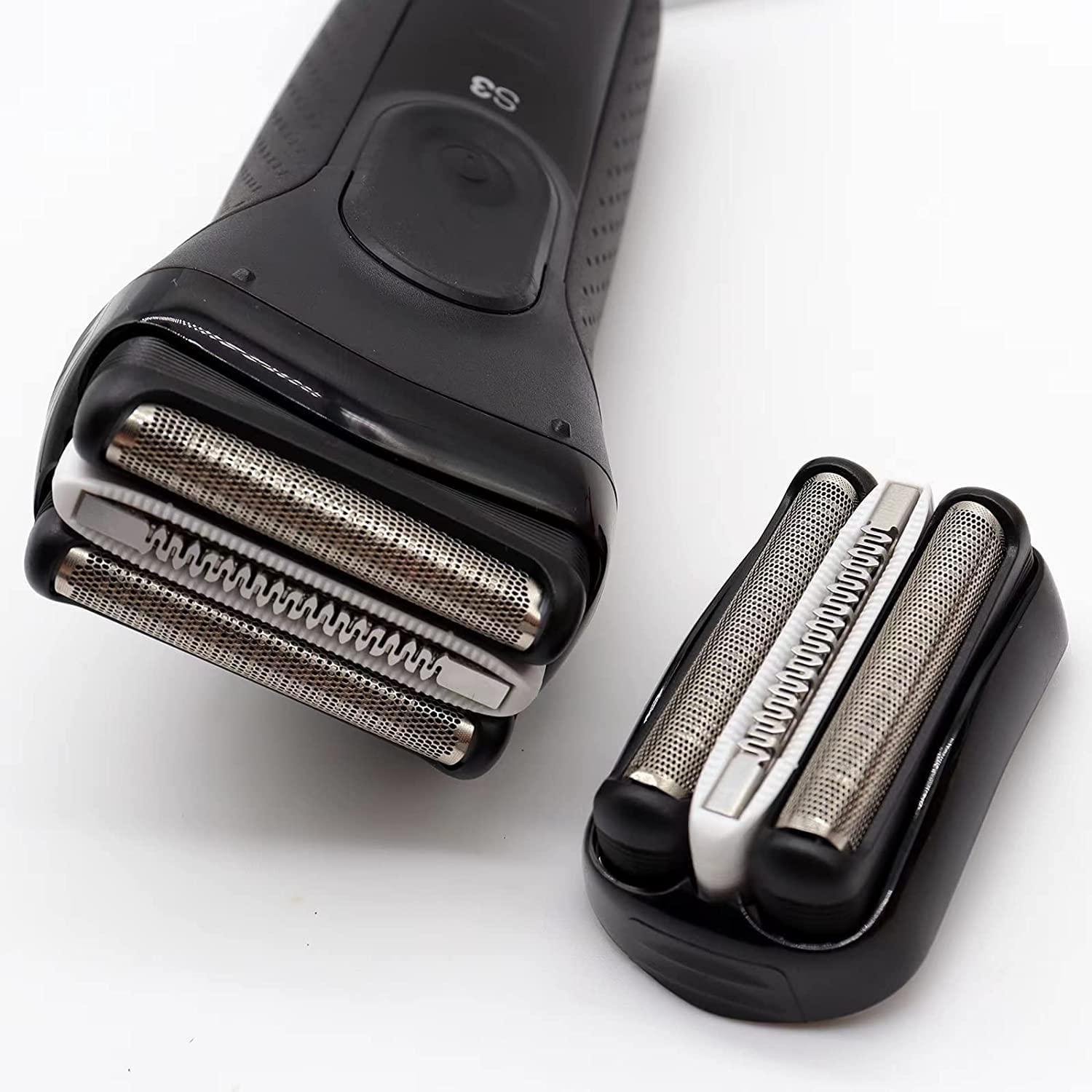 YIQAN YIQAN 32B S3 Replacement Shaver Heads Part Accessories for Braun Series 3 Shaving Razor Replacement Head, Shaving Head for 3010s 320 330 340 370cc 3090cc 350cc-4 390cc-4 3000s 3040s 3050cc (1Q)