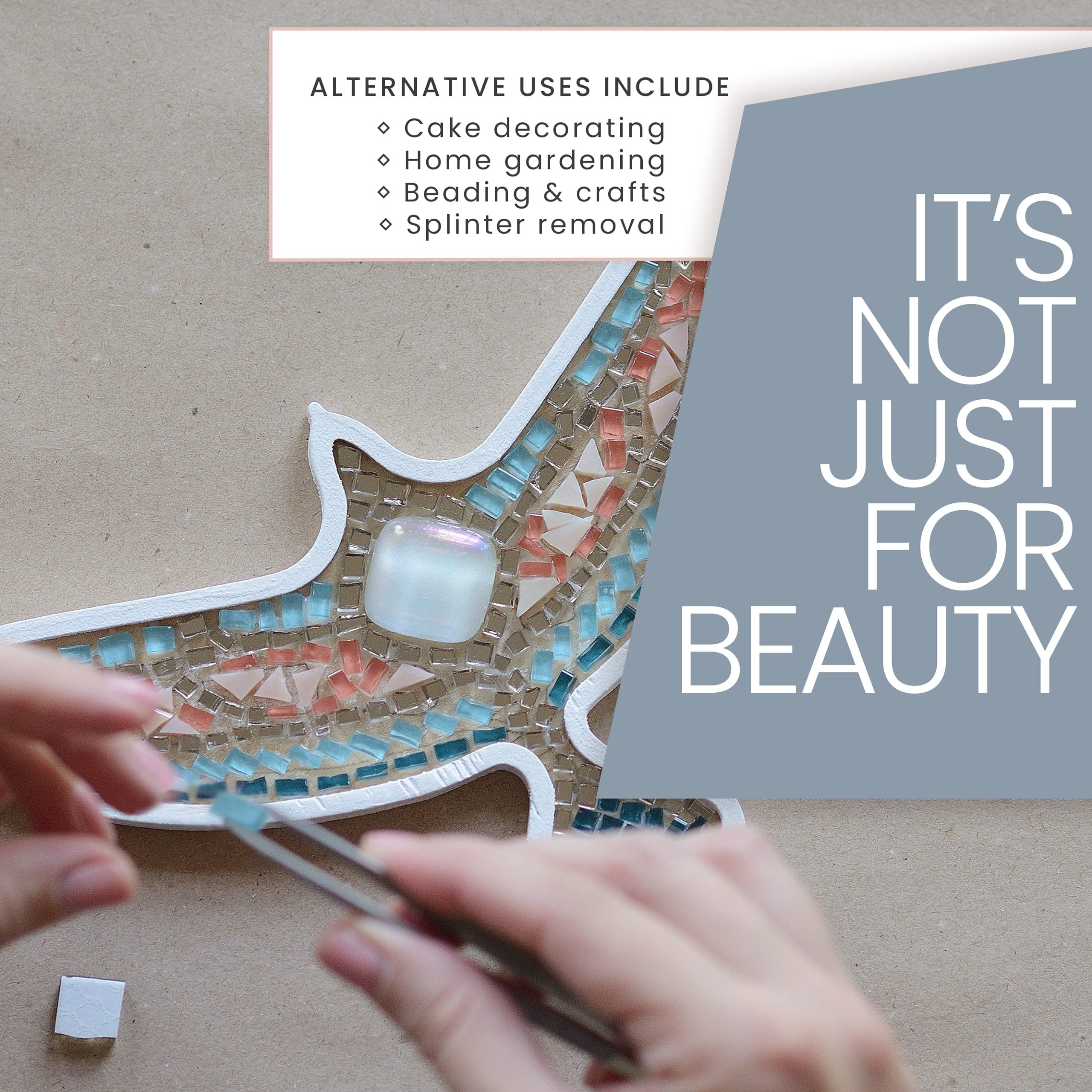 TWEEZER GURU Tweezer Guru Yellow: Tweezers For Ingrown Hair By Tweezerguru - Best Stainless Steel Professional Pointed Tweezer Precision Eyebrow And Splinter Removal Tweezers (Yellow)