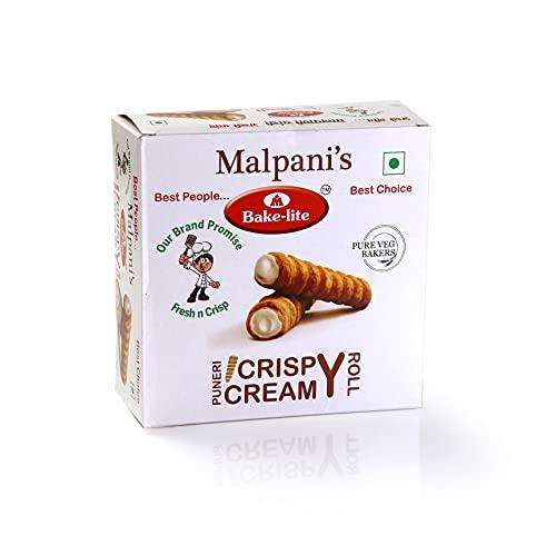 Malpani's Bakelite Malpani's Bakelite Fresh and Crisp Cream Roll (24 Pieces), 864g