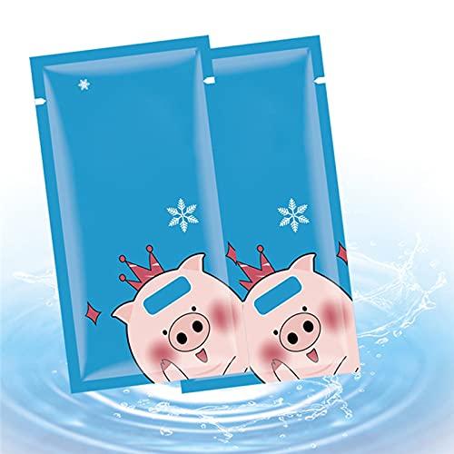 Dorakitten Dorakitten Gel Cooling Patch Professional 10PCS Nonslip Breathable Universal Versatile Forehead Cooling Strip Fast Headache for Ladies Gift