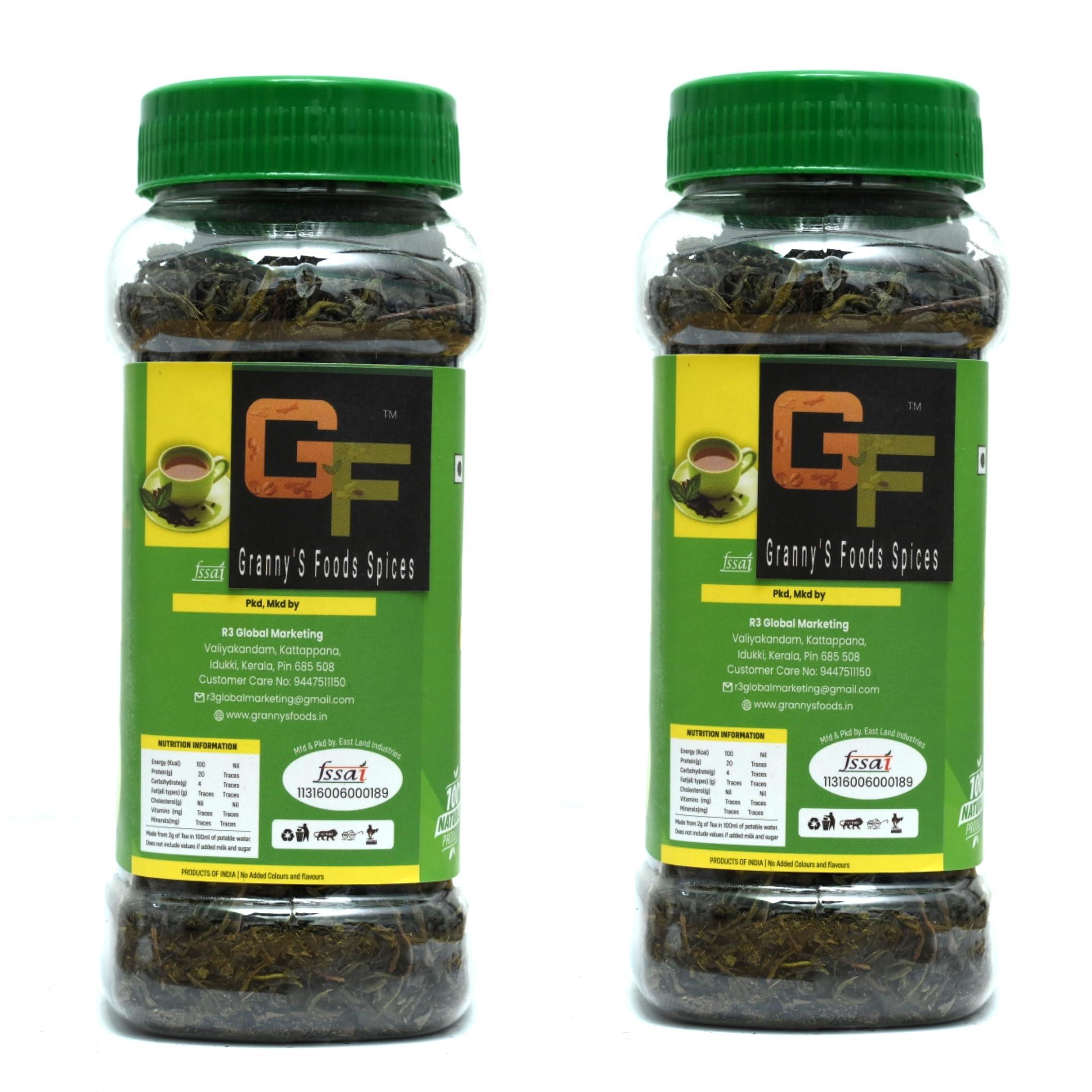 Granny's Foods GF Munnar Green Tea 200g(2pack Of 100g)/Product Of Kerala