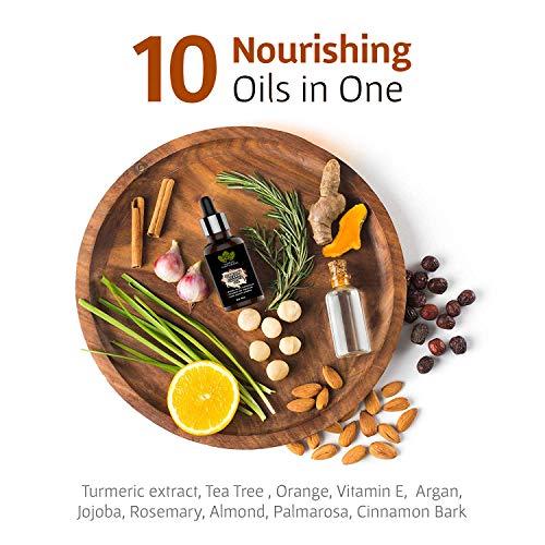 Haria Naturals Haria Naturals Onion Beard Growth Oil For Men Infused with the Power of Onion Oils for Strong and Healthy Beard growth, Hair Oil 30 ml (pack of 2) 60 ml