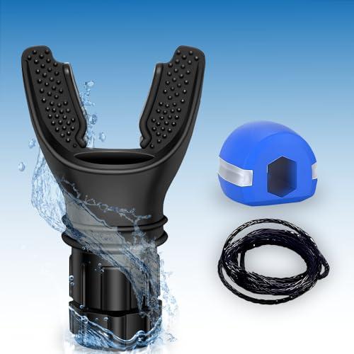 OXYBOOST Oxyboost Breathing Trainer with jaw trainer, Lung Capacity Exercise Device and Lung Exerciser for Respiratory Muscle Exercise and Increased Sports Breathing Fitness| Lungs Exercise Equipment