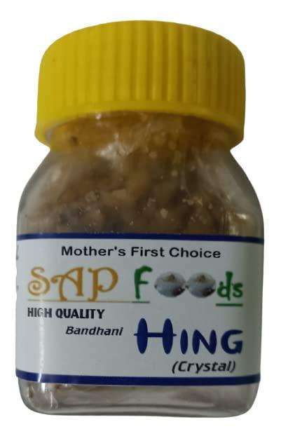 ENTERPRISES SAP Foods Strong Natural Asafoetida Pure Hing Powder | Hand Pounded Kadak Heeng COMBO Pack 25gx3 Powder, Crystal & Paste - Set of 3