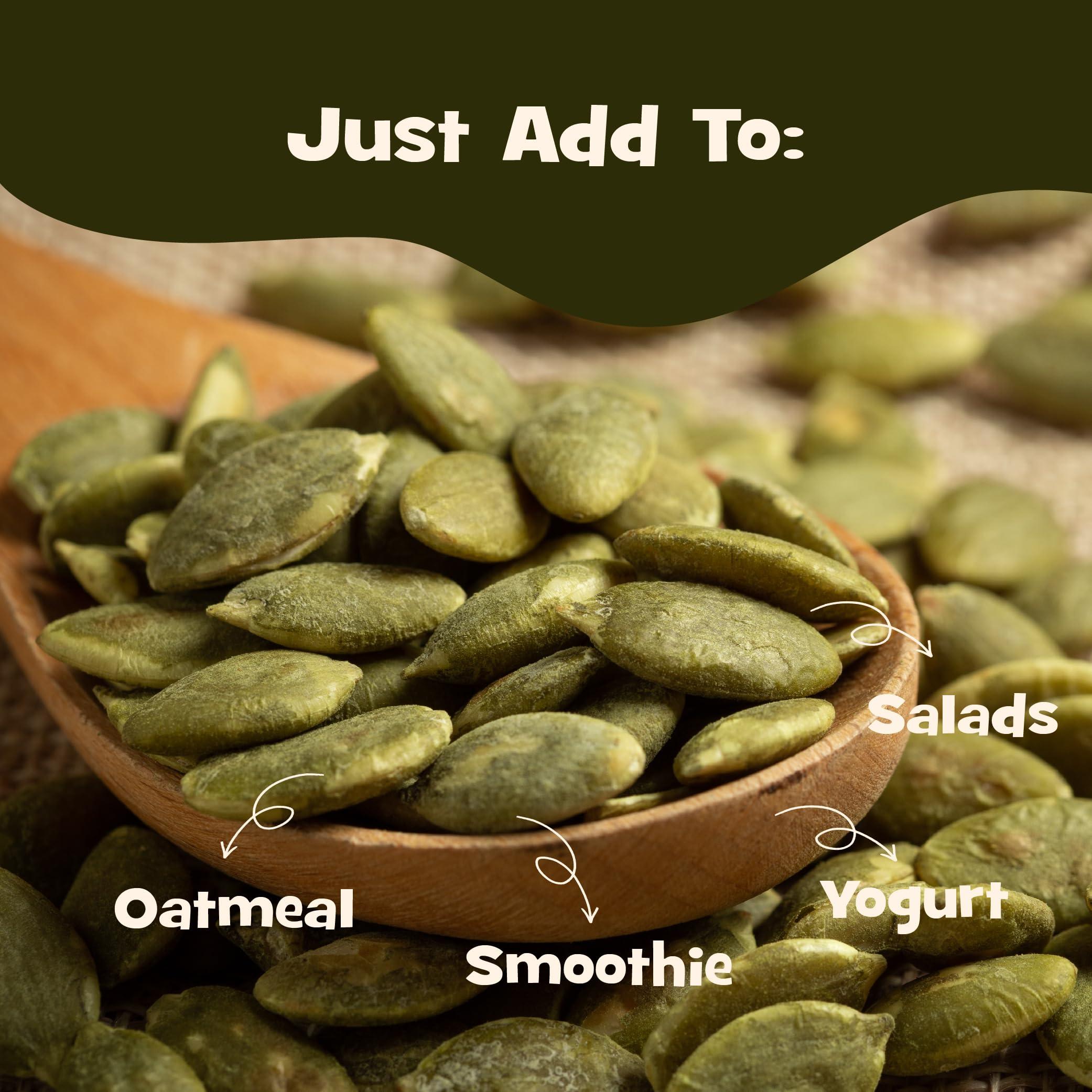 NOURISH YOU Nourish You Organic Pumpkin Seeds 100 gm (Each) | Raw Pumpkin Seeds Protein and Fiber Rich Superfood | Healthy Snack Immunity Booster (Pack of 3)