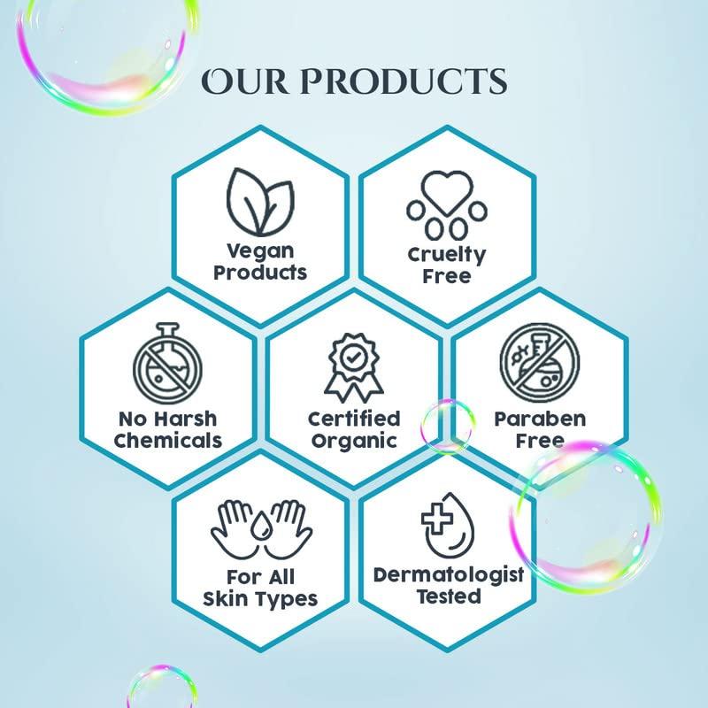 Rubz Rubz Antibacterial Handwash Refill Pack 5 Litre with 500ml bottle | Paraben Free Liquid Gel | Complete Protection for Soft Hands | Best for Hotel, Spa, Salon, Family, Gym | Total 5.5 Litre