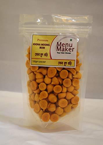 Menu Maker Menu Maker Select Premium Kalai Dal Bori/Biuli Dal Bori/Urad Dal Bori, Masoor Dal Bori and Sona Moong Dal Bori Combo Pack 300g, Pack of 3,100g Each