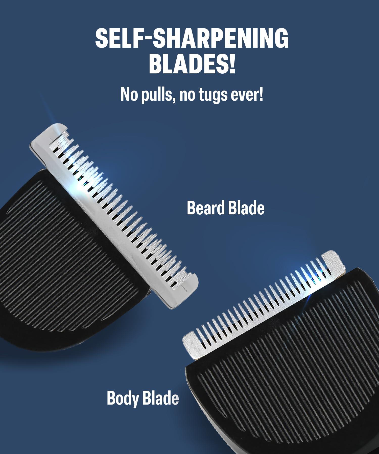 Bombay Shaving Company Bombay Shaving Company 11 in 1 Trimmer Men | All in One Full Body Trimmer for Men | 90 Min Charge time | 90 mins run time | Hair, Ear, Beard, Body, Nose Trimmer for Men | Type C charging | Power Groomer (New Model)