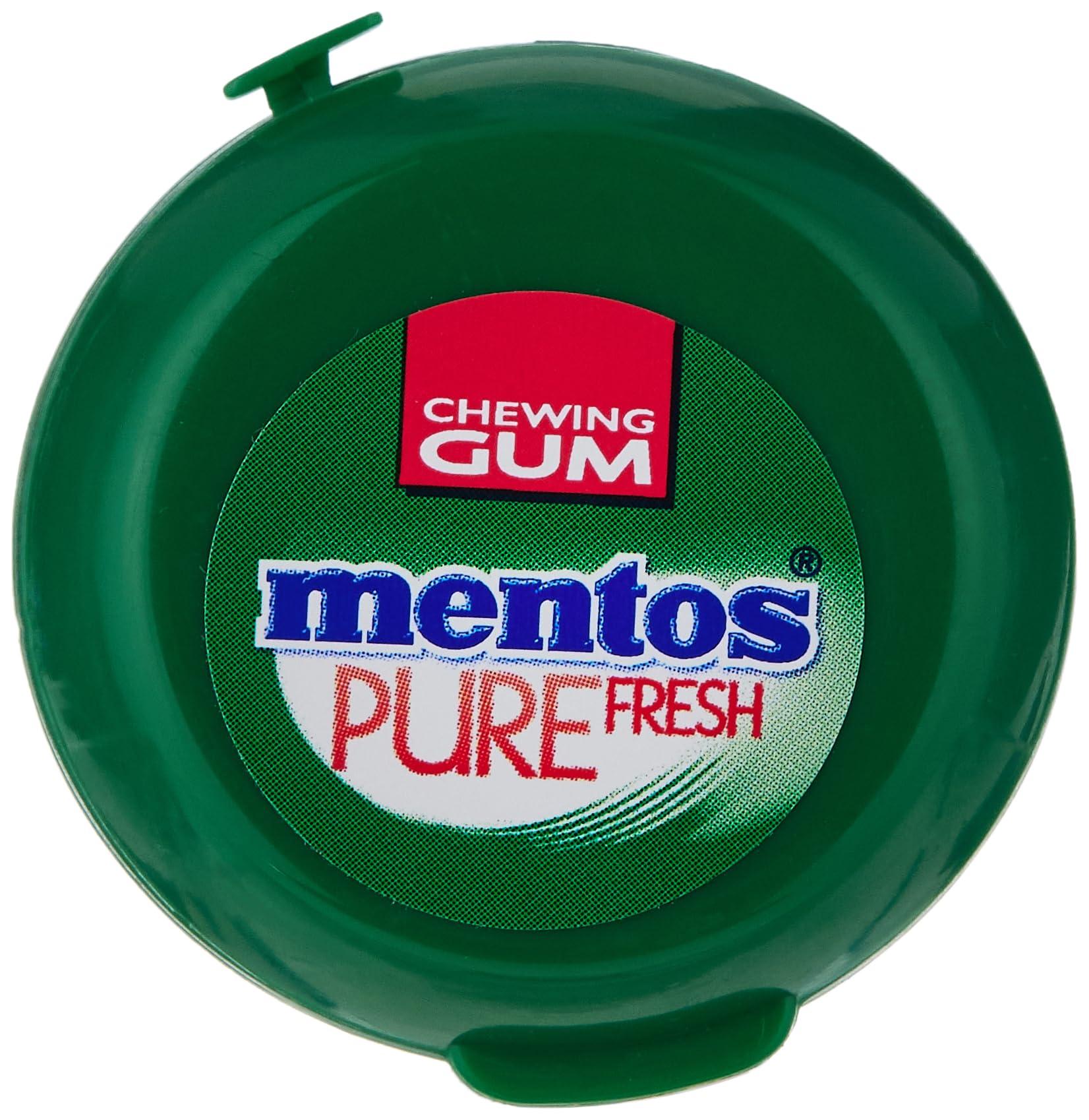 Mentos Mentos Pure Fresh Sugar Free Chewing Gum WaterMelon Flavour 20g Pack Of 3 (Imported)