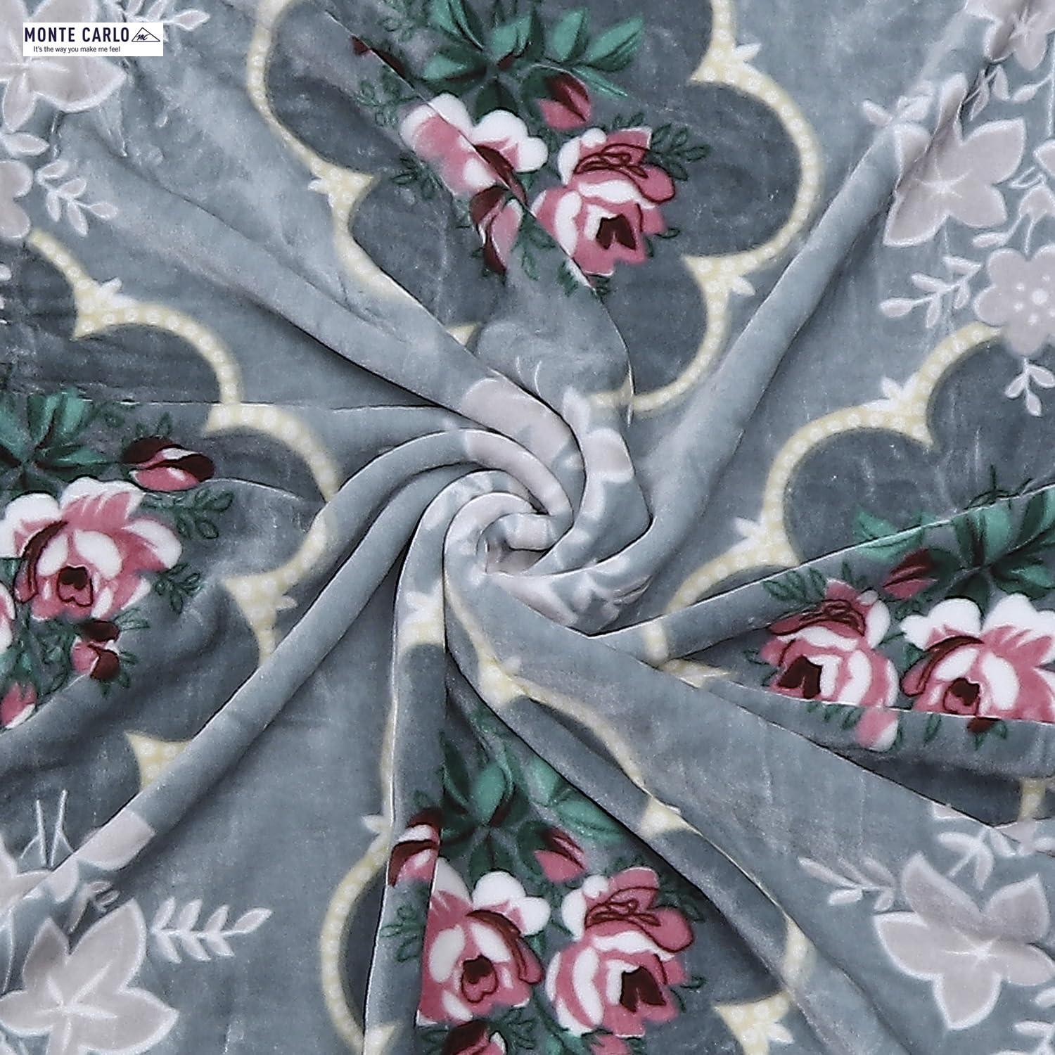 Monte Carlo Monte Carlo Printed Mild Winter 1 Ply Single Bed Blanket (24BL-RELATION-12)