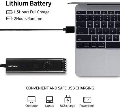 Painless Painless beard trimmers machine mi style trimmer precision trimmer best beard trimmer Runtime: 45 min Trimmer for Men (Black)