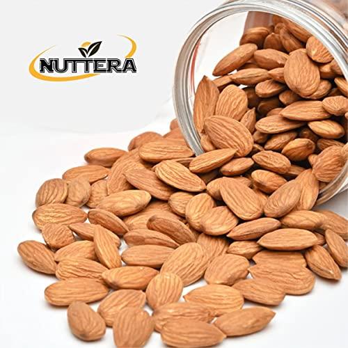 NUTTERA NUTTERA 100% Natural Premium Raw California Almonds 250 Gram | Dried | Nutritious & Delicious | Premium Badam Giri | High in Fiber | Rich in Vitamin E & Manganese | Dry Fruits | Whole Natural Badam
