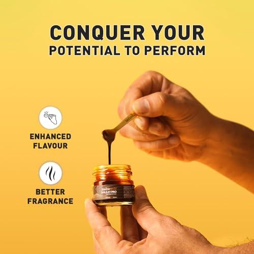 Koshaveda Koshaveda Shilajit Pro by MuscleBlaze (20g, Shilajit Resin, Pack of 2) | For Strength, Stamina & Endurance