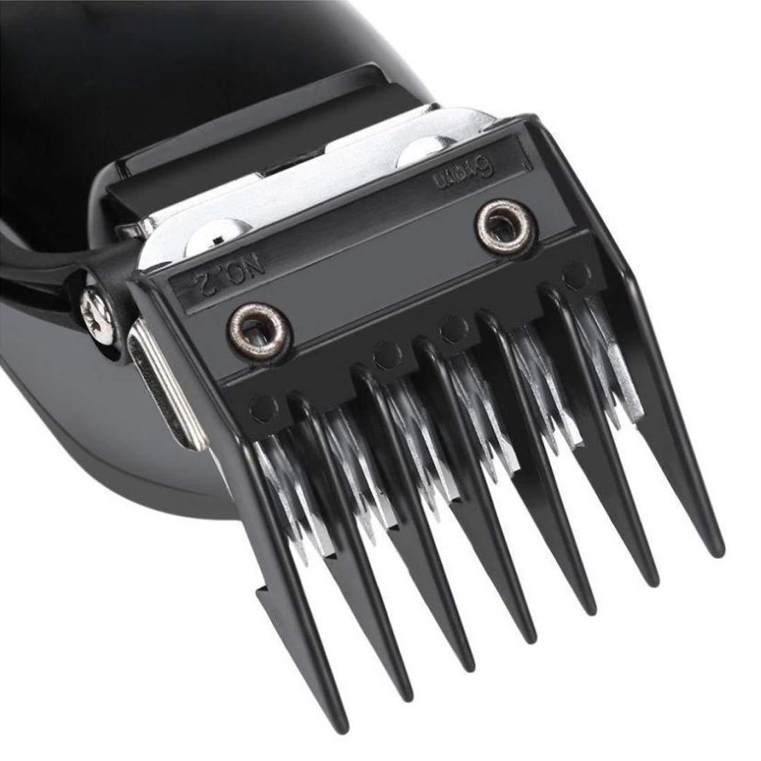 QGS QGS Men\'s KMEY Waterproof Professional Big Corded Beard Mustache Hair Trimmer High Power Hair Clipper Electric Razor Multicolor (0.8mm to 12mm Trimming Range) (6 Month Warranty) 105