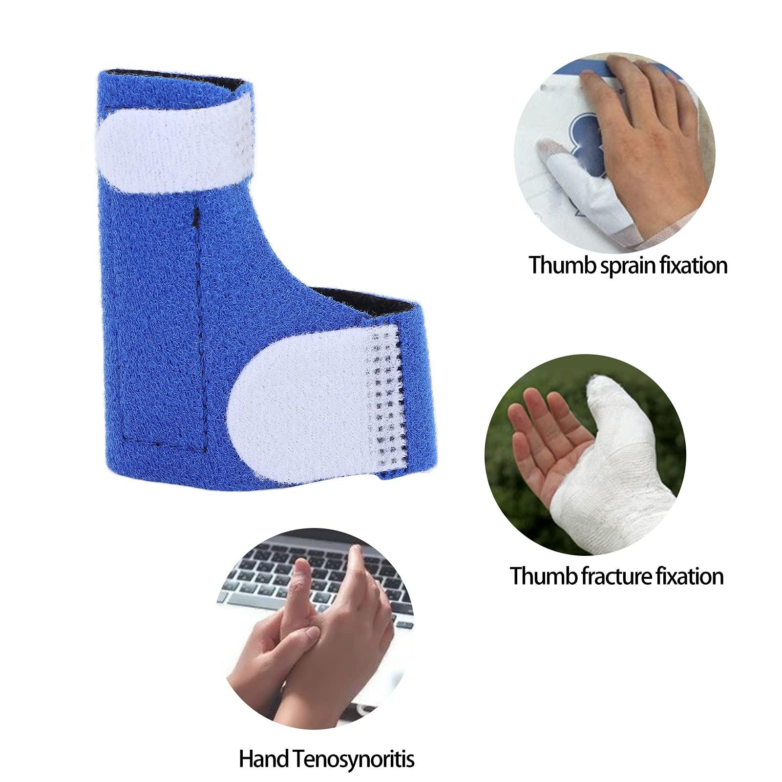 ZJchao Pediatric Thumb Spica Splint, Thumb Spica Splint for Kids Baby Finger Guard Soft Thumb Fixation Stabilizer Infant Thumb Support Brace Finger Knuckle Immobilization fingertip Splint of Children(XS)