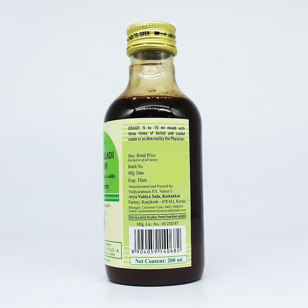 Golden Oldie Herbs Varavisaladi Kashayam - 200ML, (Pack Of 3), Of Arya Vaidya Sala Kottakkal