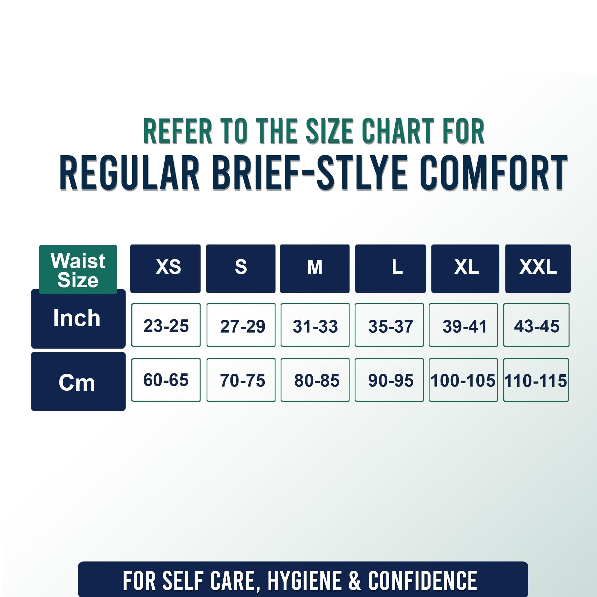 PROWEE PROWEE Disposable Brief for Travel, Trekking, Camping, Spa & Herbal Treatments, Hospital Stay & Incontinence. Specially Designed for Men (10 pcs Pack) | Design Patent No. 336859-001 (L) White