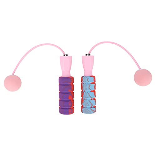 Socialme BOD Rope, TangleFree Easy to Carry Skipping Rope for Small Space for Fitness(Pink)