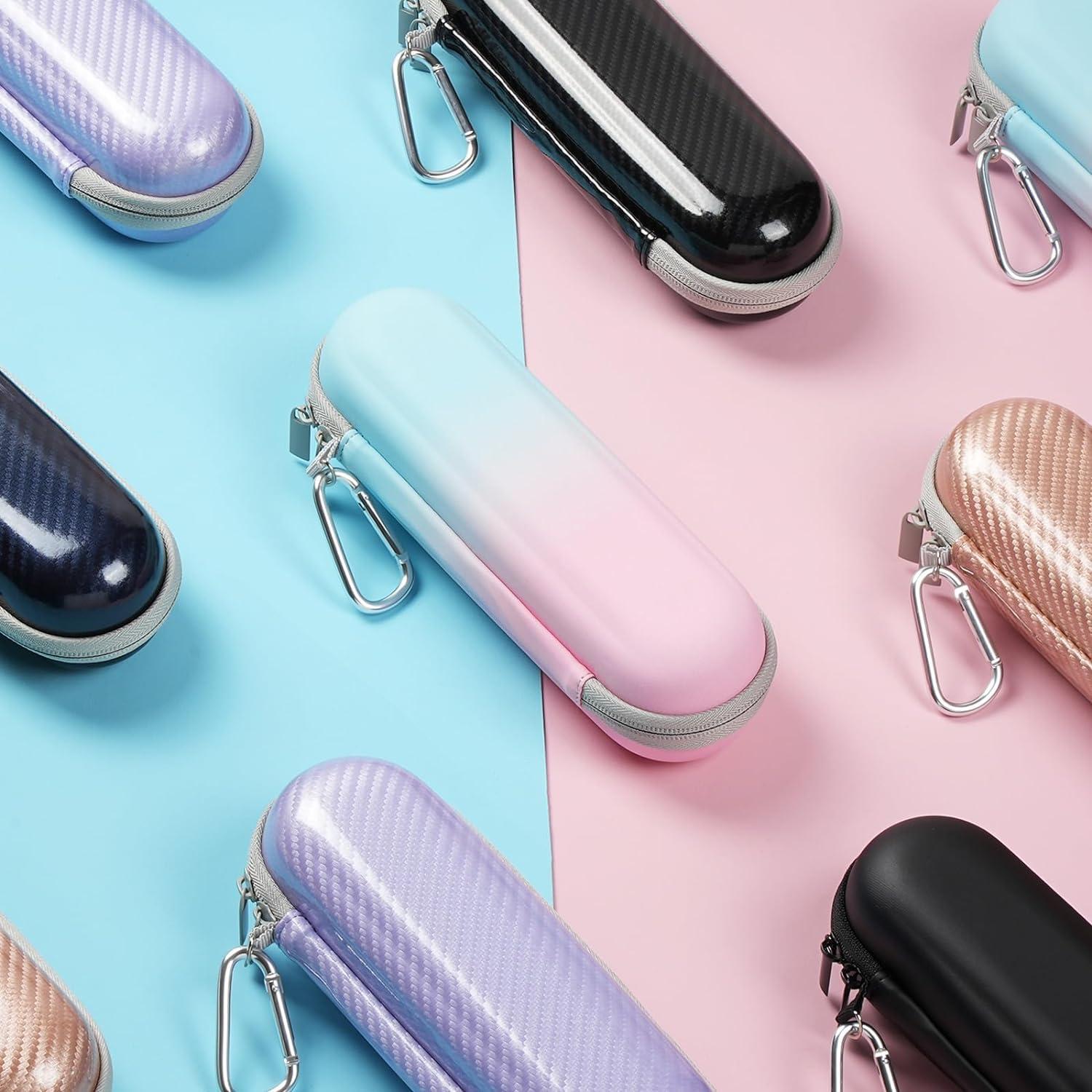 Fromsky Yinke Electric Toothbrush Travel Case for Philips Sonicare & Braun Oral-B/Oral B Pro with Accessories Storage, Protective Hard Cover Portable Storage Bag (Black)