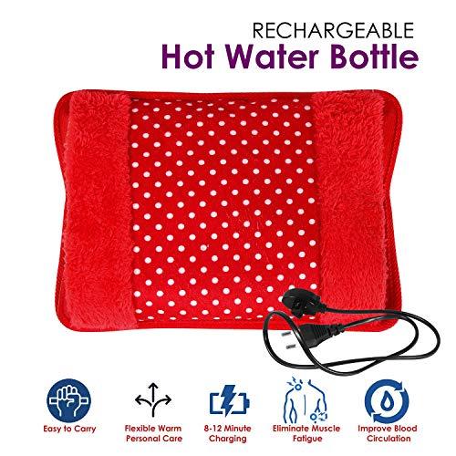 GREAT ENTERPRISE GREAT ENTERPRISE heating bag, hot water bags for pain relief, heating bag electric , Heating Pad-Heat Pouch Hot Water Bottle Bag, Electric Hot Water Bag,Heating Pad with For Pain Relief (Velvet)