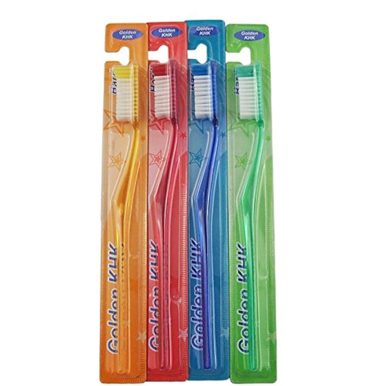 DR.PERFECT Dr.Perfect Adult Smoker's Toothbrush Super Hard Bristles (4)
