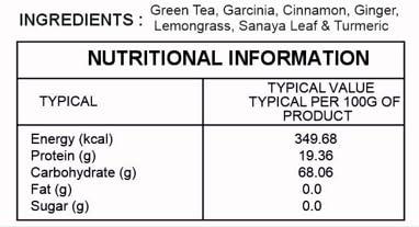 AyurgeniC AyurgeniC SlimG Herbal Green Tea 100% Natural