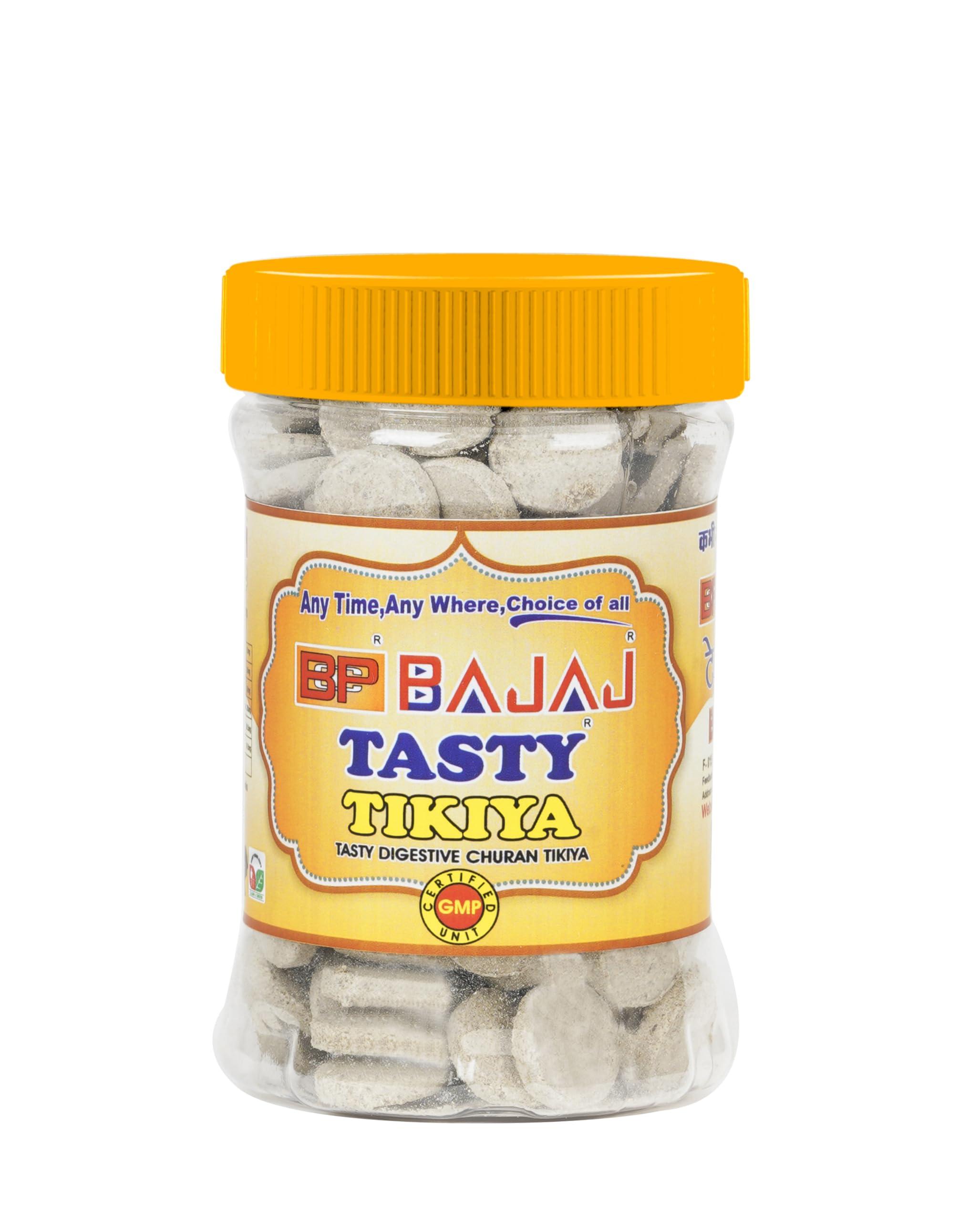 BAJAJMORA Bcp Bajaj Amla Pachak (150g), Tasty Tikiya (200g) | Natural & Digestive | Mukhwas, Mouth Freshner (Pack of 2)