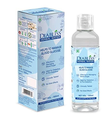 Diabliss Diabliss Diabetic Friendly Herbal Cane Sugar - Free from Chemicals/Artificial Sweeteners - Low Glycemic Index (GI) - 500g Pouch (500g (Pack of 8)+Blood Glucose Management)