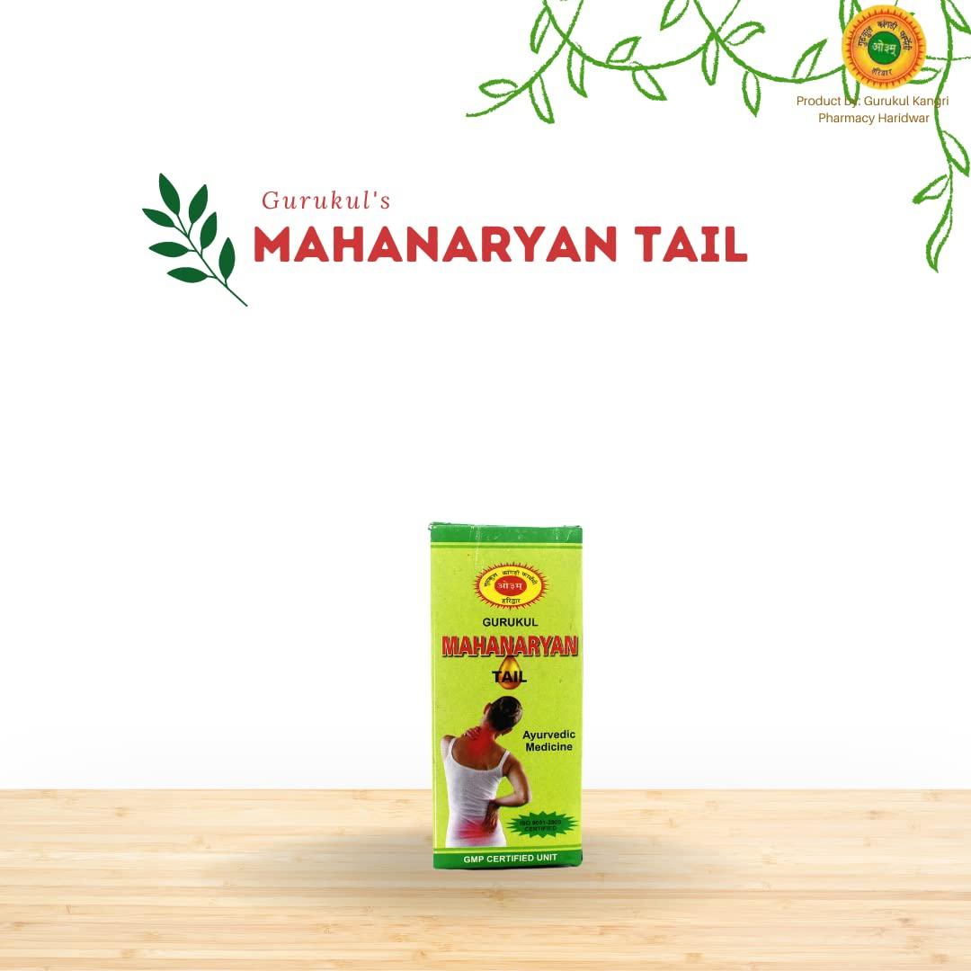 Gurukul Kangri Pharmacy Gurukul Mahanarayan Oil | Gurukul Kangri Pharmacy | 100 ml & 100 ml x 2 Nos (Pack of 1)