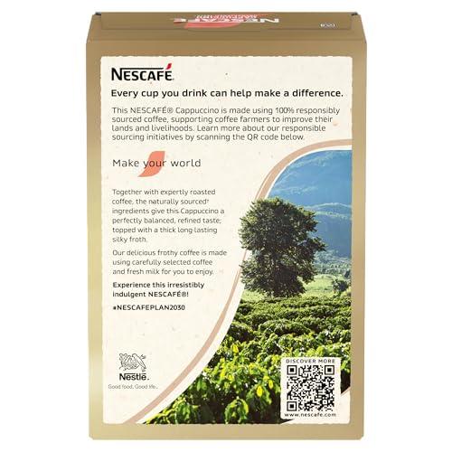 Nescafe Gold Nescafe Gold Cappuccino Unsweetened Taste Pouch, 113 G - Whole Bean