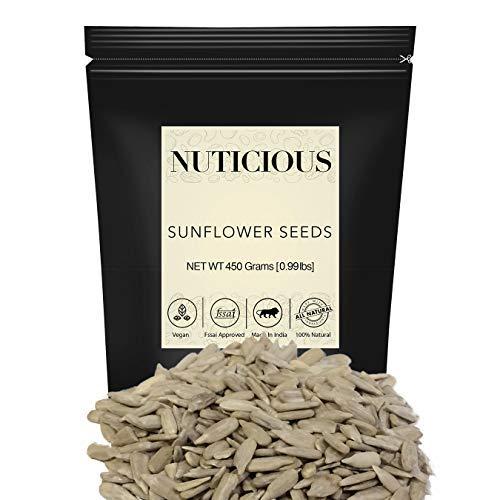 NUTICIOUS NUTICIOUS  Pumpkin Seeds, Sunflower Seeds,Dry Seeds 250GM X 2.