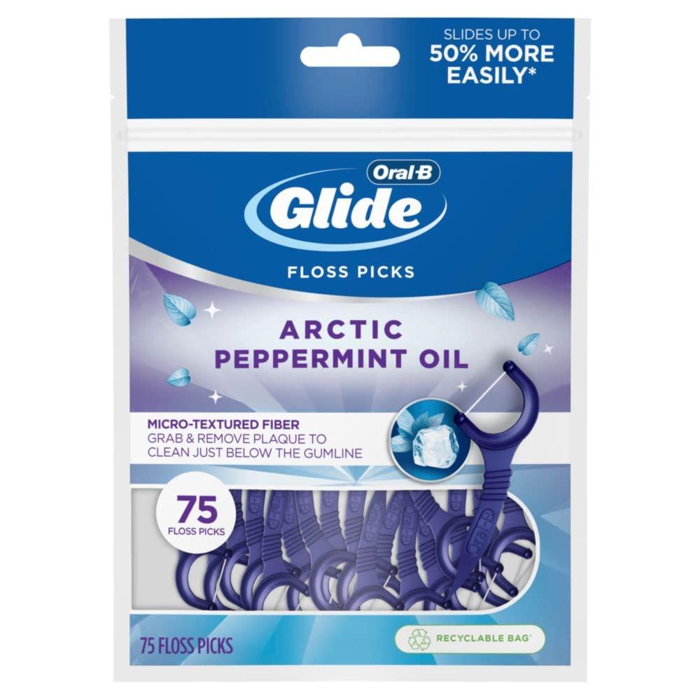 Glide Oral-B Glide 3d White Floss Picks Radiant Mint