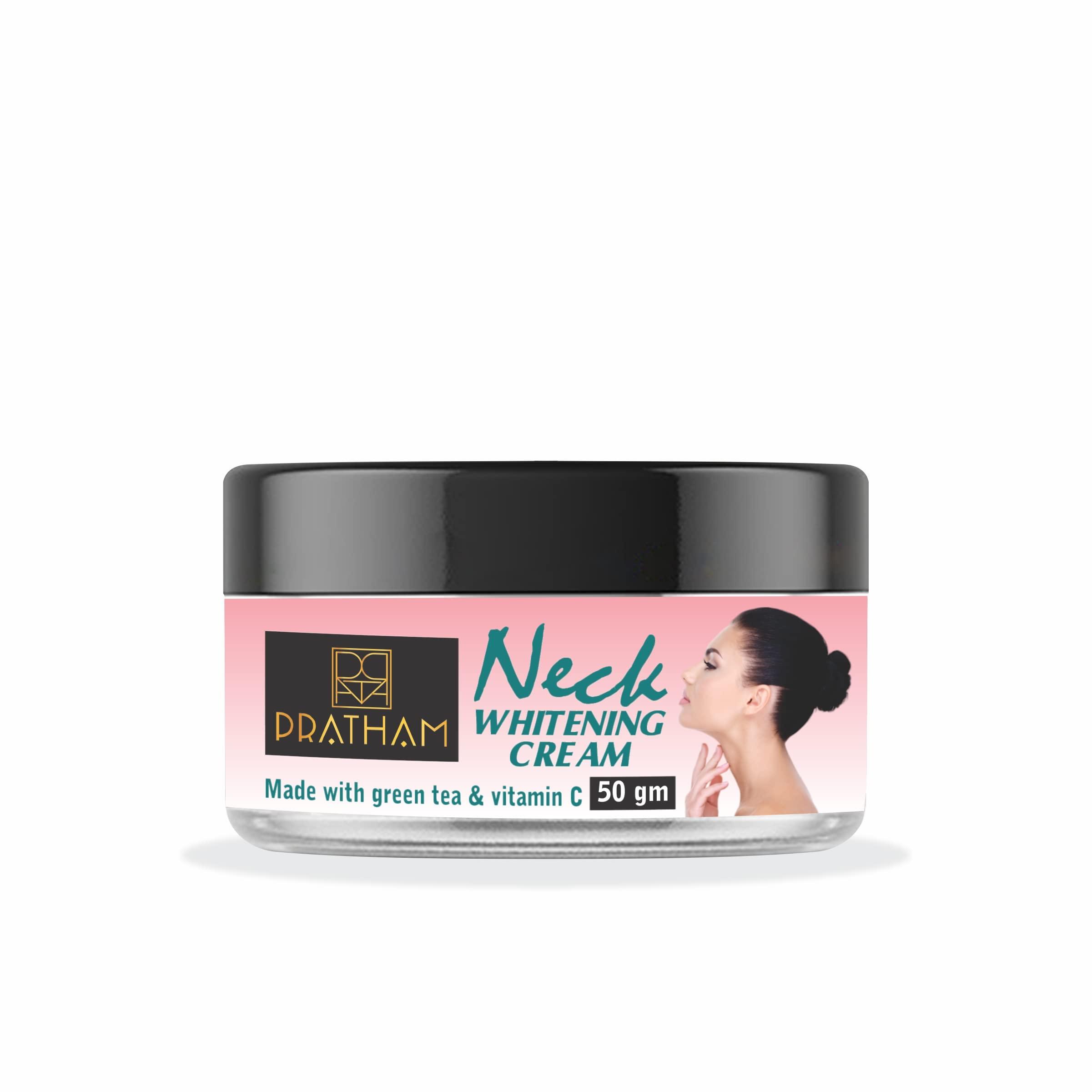 Generic Pratham neck whitener cream For Dark Body Parts like Neck Ankles Knuckles Armpits Thighs Elbows Bikini Area