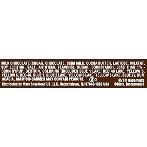 M&M's M&M's Milk Chocolate Candies, Theater Box, 87 g, Brown & White