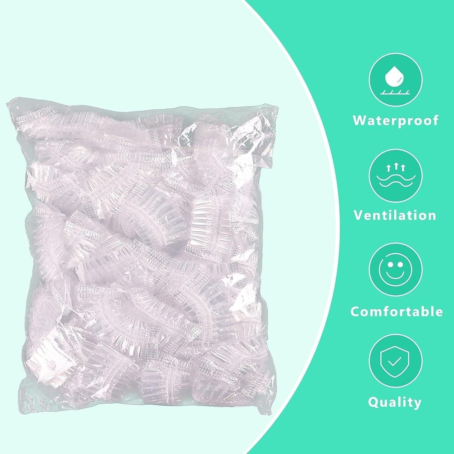 Belanto Waterproof Ear Stickers 500pcs, Disposable Ear Waterproof Ear Protection for Swimming, Showering and Other Water Sports Kids,women Heel Invisible Foot Sticker, Plastic (Disposable Ear Covers 500)