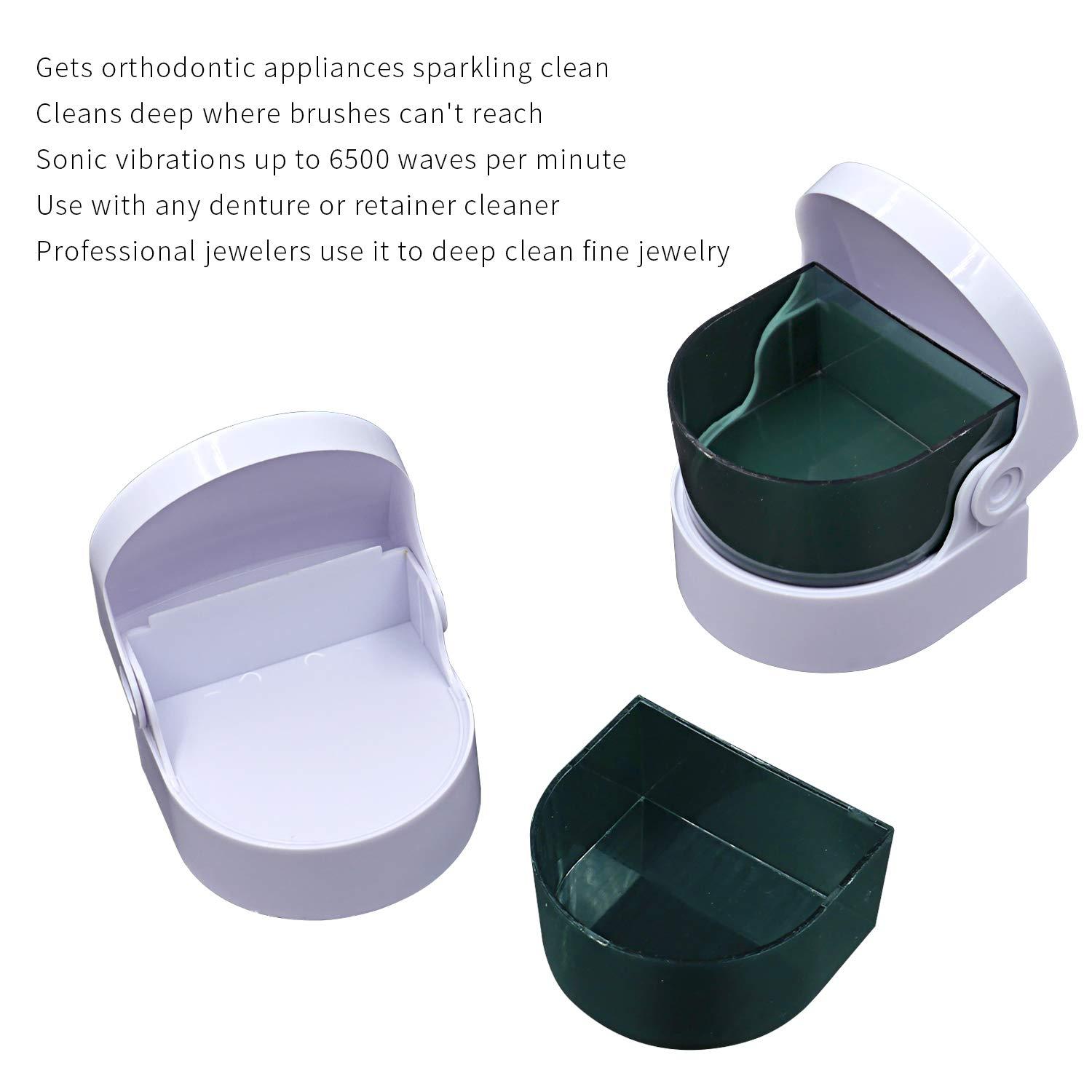 EDOBLUE EDOBLUE Sonic Cleaner - Denture Cleaner Premium Jewelry Coins Cleaning Machine