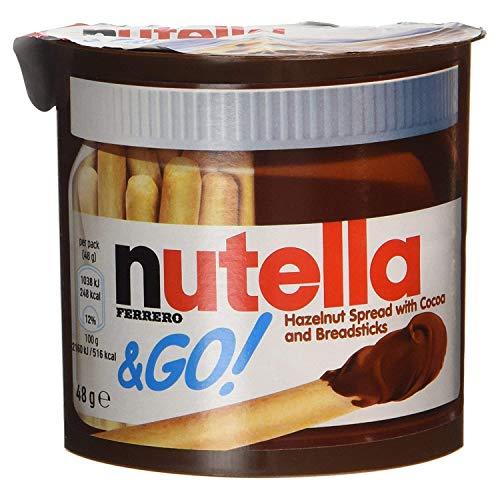 Nutella Nutella & Go Hazelnut Spread & Pretzels Sticks, 48 g