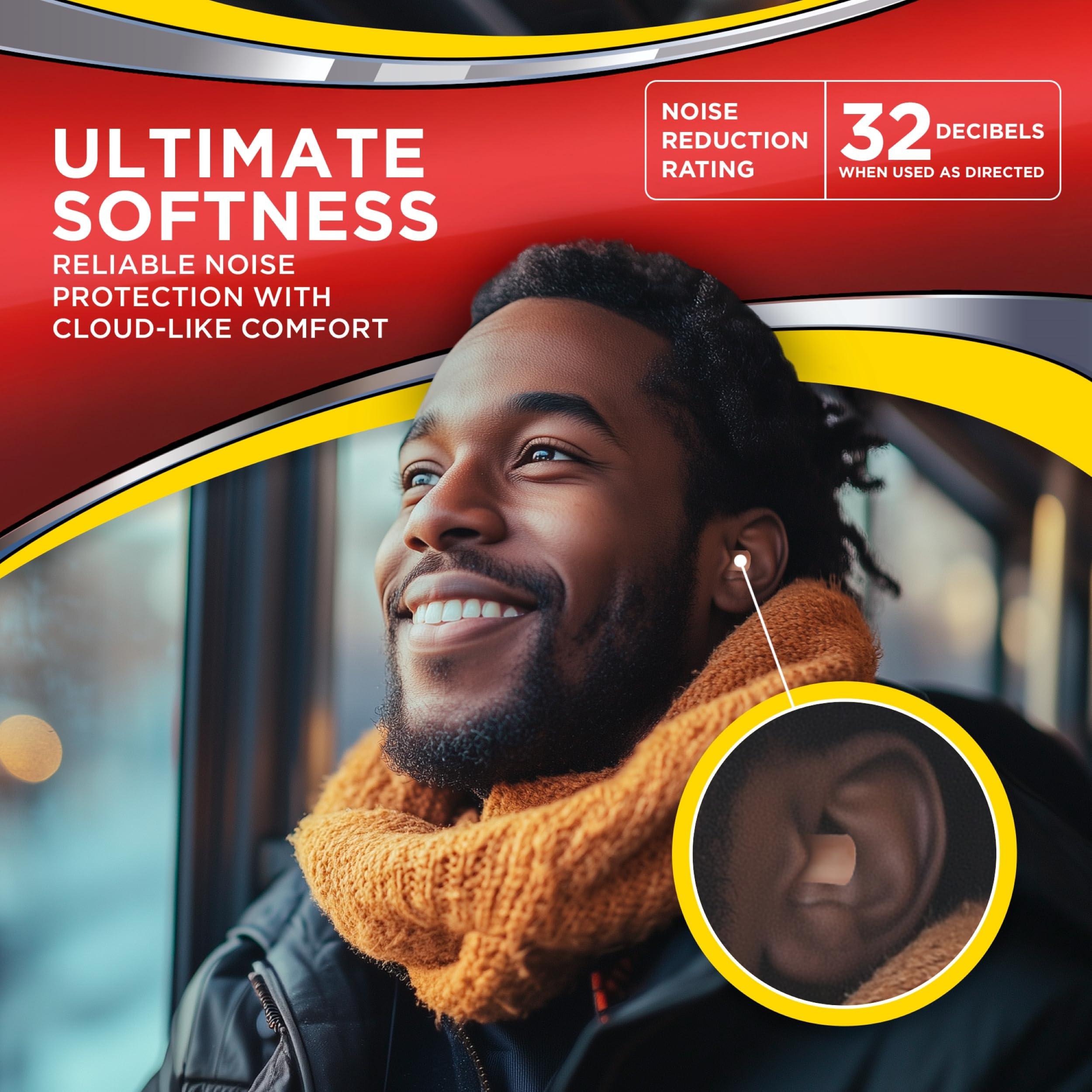 HEAROS HEAROS Ultimate Softness Series Ear Plugs, Beige, 56 Pair