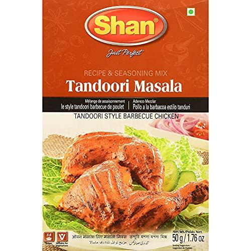 Shans Shan Tandoori Masala, 1.76 oz / 50 g, 8 Pack