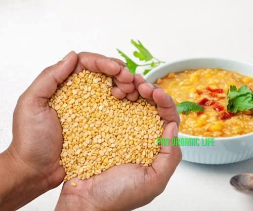 PRO ORGANIC LIFE Pro Organic Life peeli daal, moong kid aal, organic moong dal yellow 450 GRAMS