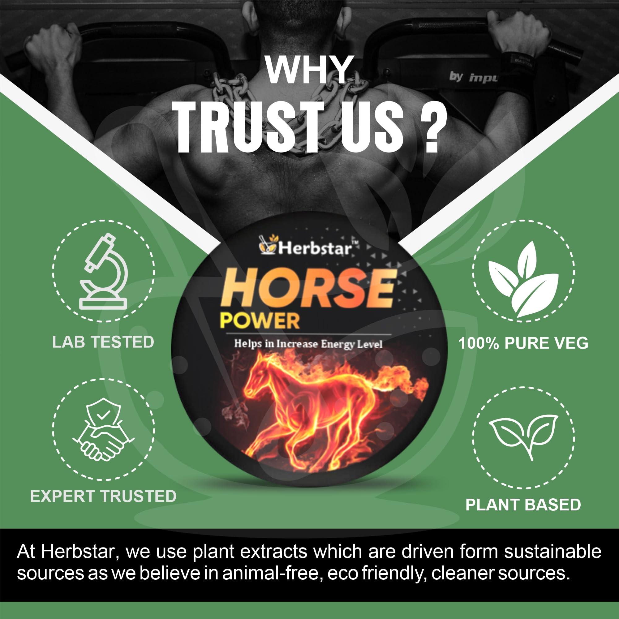 Herbstar HerbStar Horse Power Cream for Men- Made With Ayurvedic Formula- 5 Gram