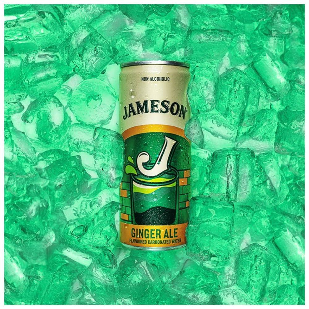 Jameson Jameson Ginger Ale Flavoured Carbonated Water (Pack of 4, 4 X 250ml)