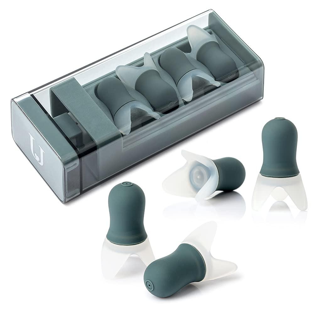 Layfoo Noise Cancelling Ear Plugs Sound Blocking Earplug Noise Reduction Reusable with Storage Case for Slee g Snoring Swim ng (Flight earplug) -Layfoo