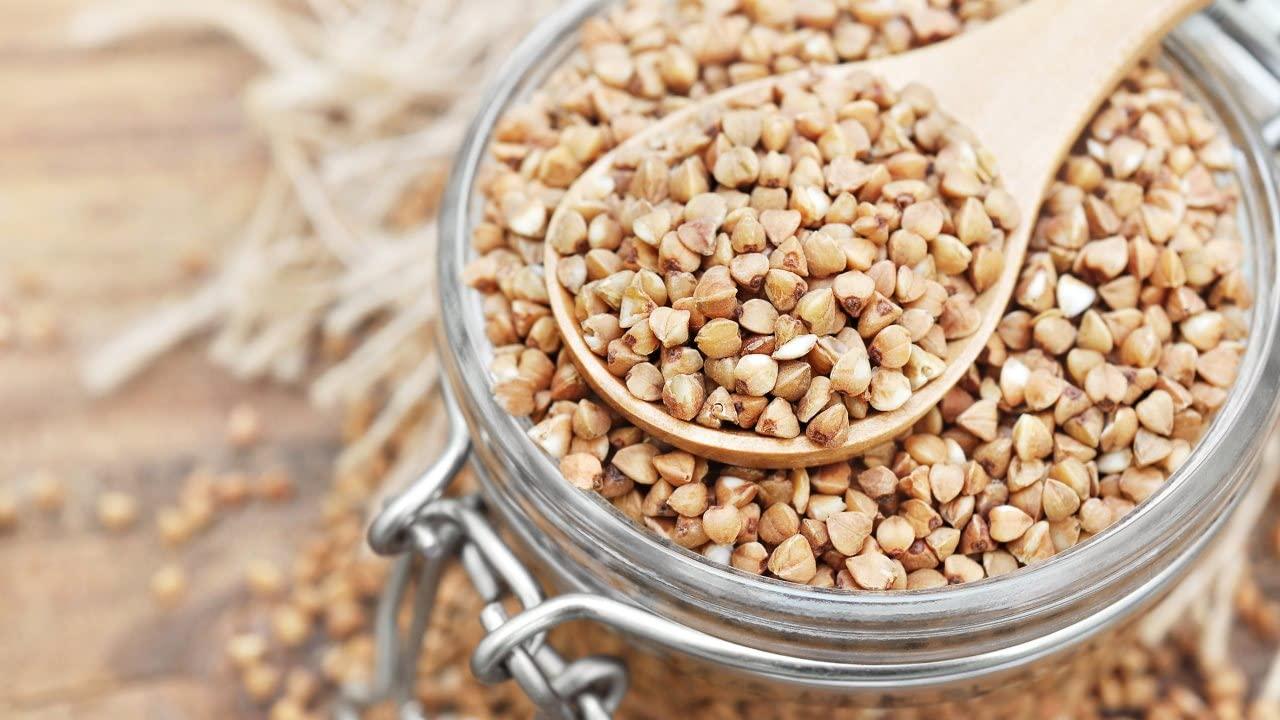 Veganic Veganic Buckwheat Seeds/Kuttu Giri/Buckwheat Groats/Buckwheat Kernel/Hulled Buckwheat - 400 GM