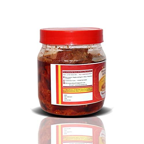 Growing Villagers Growing Villagers Carrot Pickle Homemade Rajasthani Gajar Ka Khatta Achar | 2 Jars Of 400 Grams Each