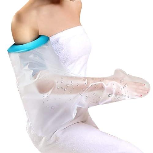2activelife 2activelife-Waterproof Arm Cast Cover for Shower Adult,Soft Comfortable Watertight Seal to Keep Wounds Dry,Bath,Bandage Protector Cover Perfectly Broken Hand,Wrist,Finger,Elbow with No Mark on Skin Reusable Reusable Cast Protector for Adults to Keep