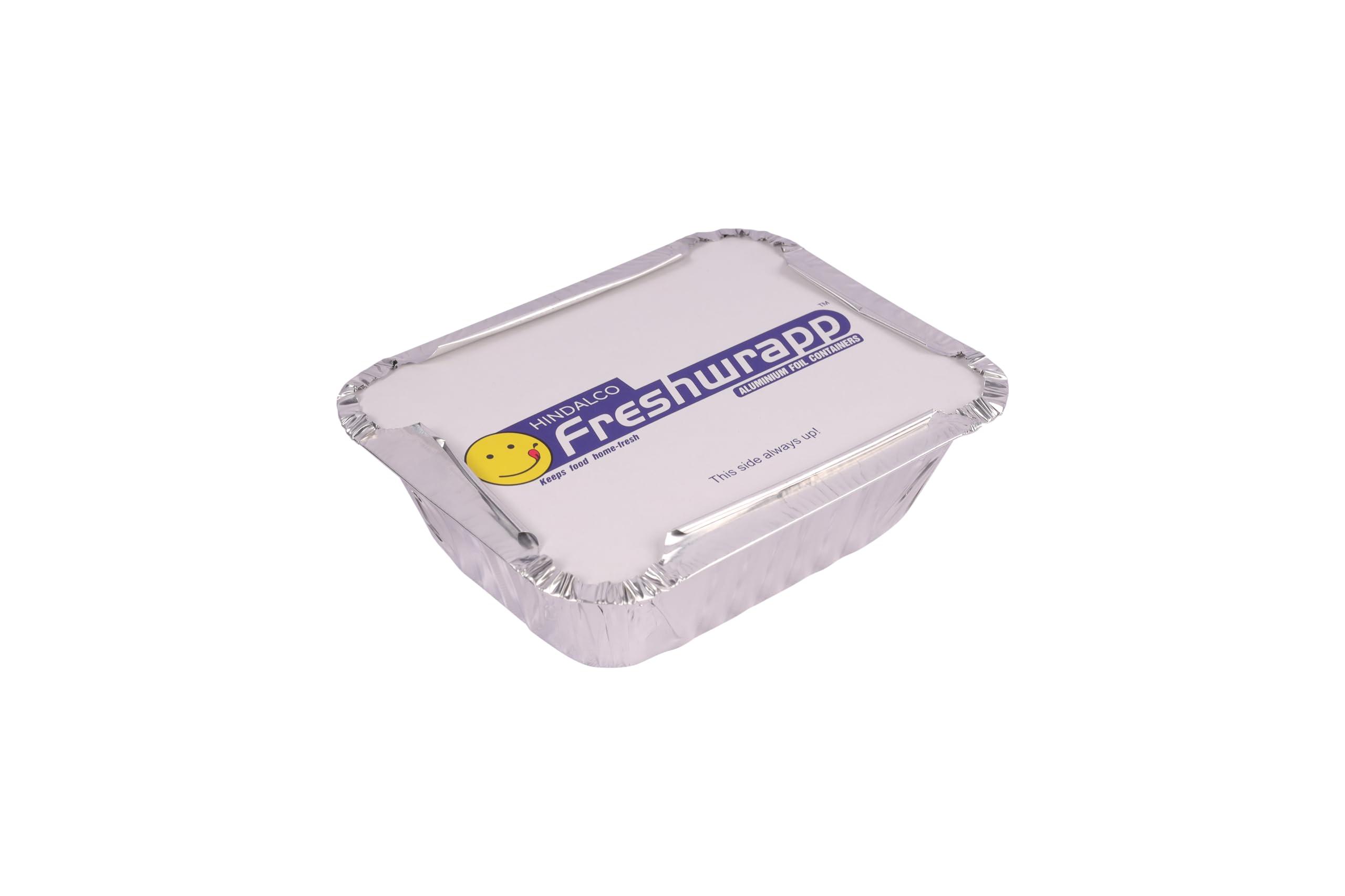 Freshwrapp Freshwrapp Aluminium Containers - 250 ML - 25 Pieces - Pack of 1