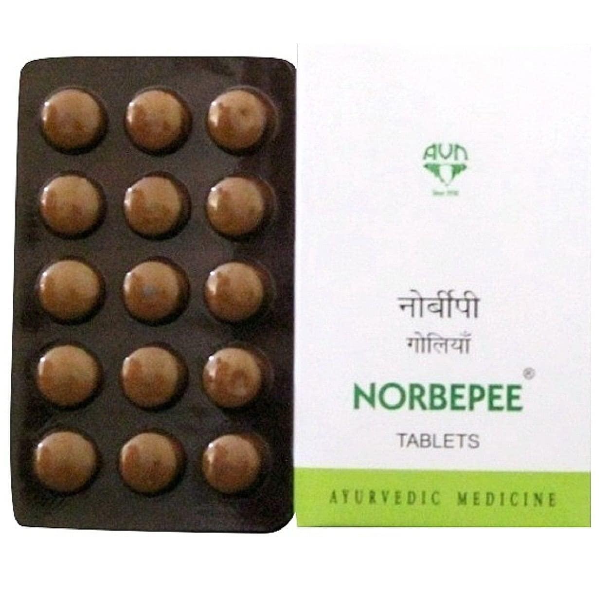 AVN Ayurveda AVN Norbepee Ayurvedic Tablets - An Ayurvedic, Herbal & Natural Formulation (120 Tablets)