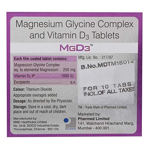 Mgd3 Mgd3 Vitamins - 10 Tablets (Pack of 3)