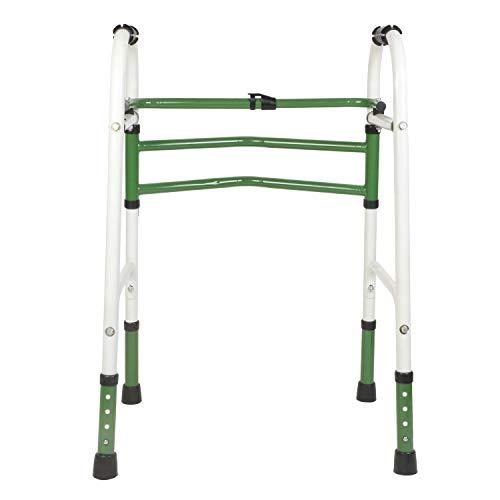 SONVI SURGICAL SONVI SURGICAL Portable Light Weight Height Adjustable Foldable Walker for Men Women Adults Patients & Old age People Made in India(Multicolor) (Multicolor)